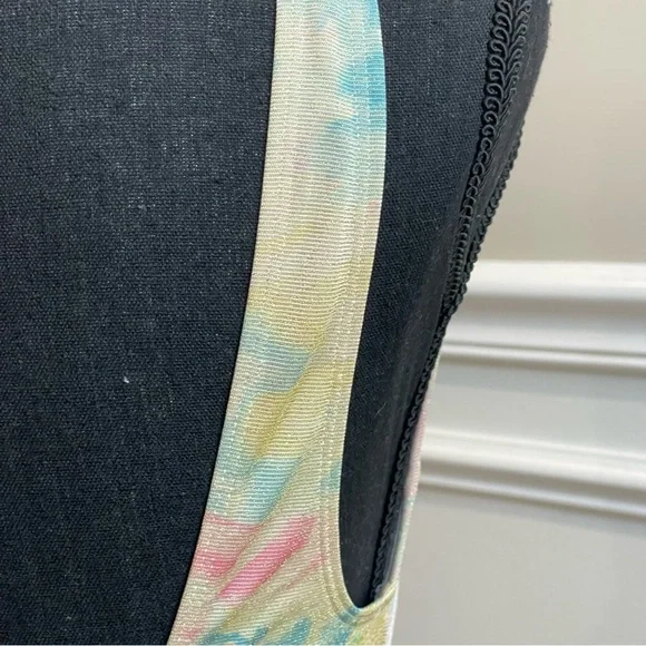 River Island Scoop Neck.  One-Piece Swimsuit in Light Pink - Picture 7 of 7